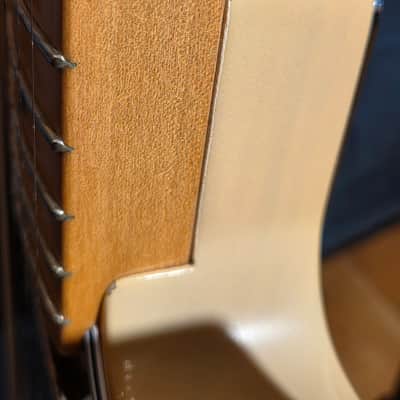 T-Style Partscaster w/ HSC -Fender Highway One USA Blonde Body, Warmoth Neck, Lollar Bridge Pickup, Cloth Wire Neck Pickup, Grover Deluxe Tuners, Fender Bridge image 13