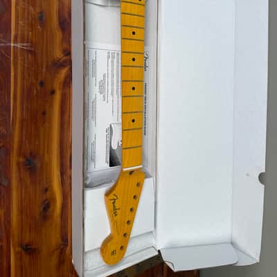 Fender 50's Strat Neck - Nitro finish 2010's - Nitrocellulose Lacquer image 1