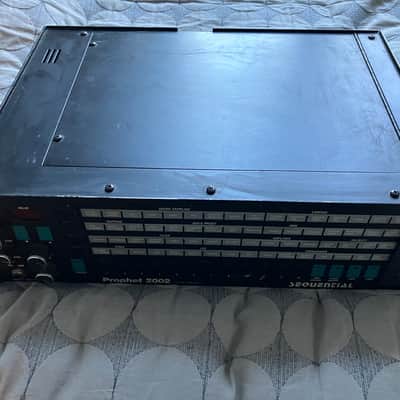 Sequential Prophet 2002 Rackmount 8-Voice Polyphonic Synthesizer 1985 - Black image 6