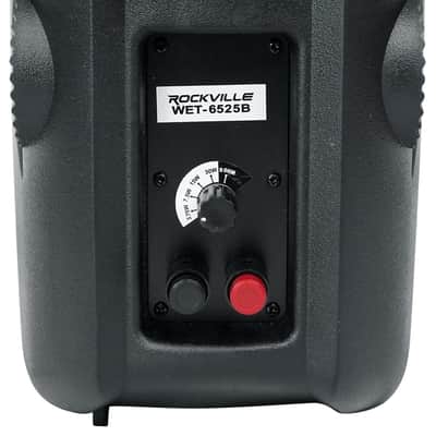 Rockville 6-Zone Commercial/Restaurant Bluetooth Amp+10 Black 6.5" Wall Speakers image 15