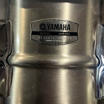 Yamaha Recording Custom RLS-1470 Stainless Steel Snare Drum 14"x7" image 6
