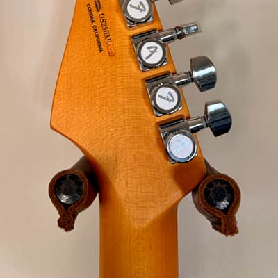Fender American Rare Ultra HSS Stratocaster Flamed Maple Tiger Eye image 8