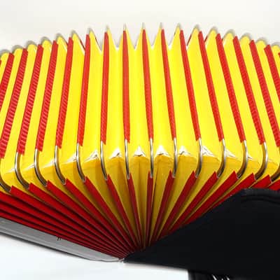 Perfect Excelsior 120 Bass Button Accordion, made in Italy, C System, Double Cassotto, 2538, includes Straps and Hard Case, Professional Accordian! image 9