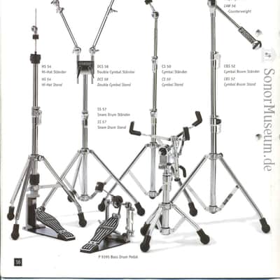 Sonor Very Rare P9395 Designer / 5000 series Bass drum pedal 90s - Black 🖤+ Chrome image 11