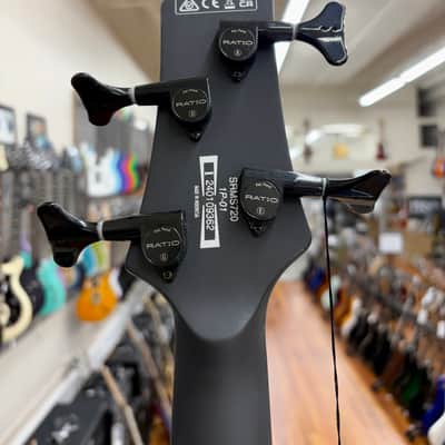 Ibanez Bass Workshop SRMS720 multi-scale 4-string electric bass guitar 2024 - Blue Chameleon image 8