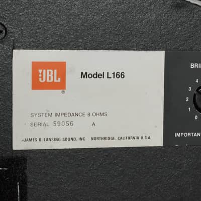 JBL L166 Pair Of Vintage Speakers – Professionally Restored – 1-Year Warranty image 18