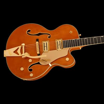 Gretsch Synchromatic Nashville Hollow Body with Bigsby 50's Orange Stain With Case image 4