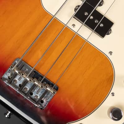 2005 Fender 60th Anniversary American Precision Bass Custom Fretless - 3-Color Sunburst | USA 4-String Boutique Ebony Fretboard | Case image 20