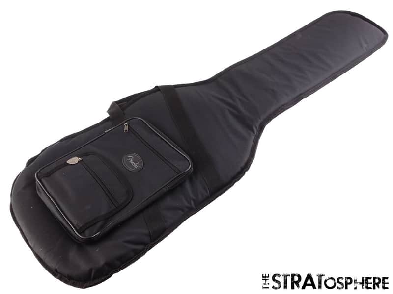 Fender Deluxe Padded P J Bass Padded GIG BAG Parts Black ROUND BOTTOM image 1