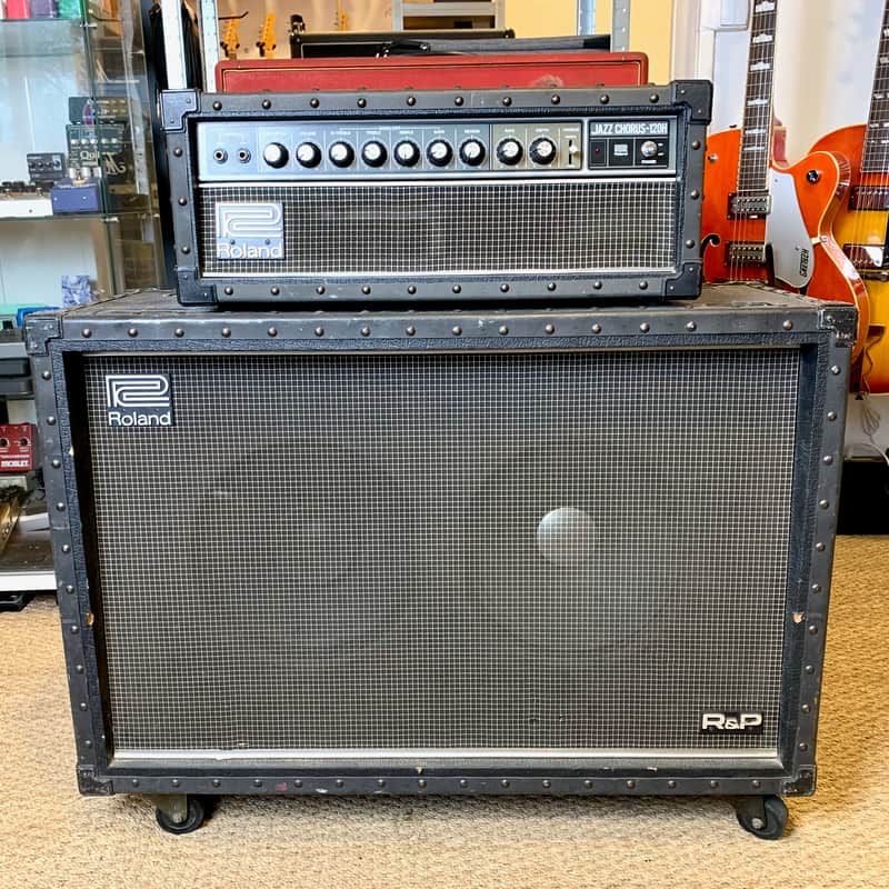 Roland JC-120H Jazz Chorus Head + JC-200S Baffle 1984-1986