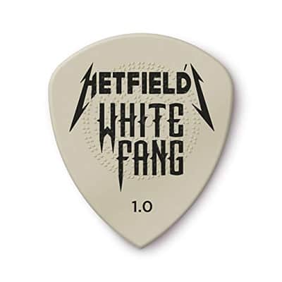 Jim Dunlop Dunlop Picks, PH122R1.0 WHITE FANG - 24/Bag imagen 2
