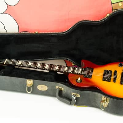 Used 1991 Gibson Les Paul Studio Lite Electric Guitar, Cherry Sunburst, Hardcase image 14
