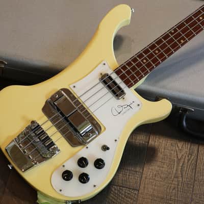 Case Queen! Rickenbacker 4001CS Chris Squire Electric Bass Signature White + OHSC image 2