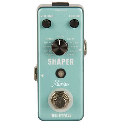 Rowin LEF-3802 Shaper High-quality digital speaker/guitar cabinet simulator Pedal 11 Popular Cabs image 3