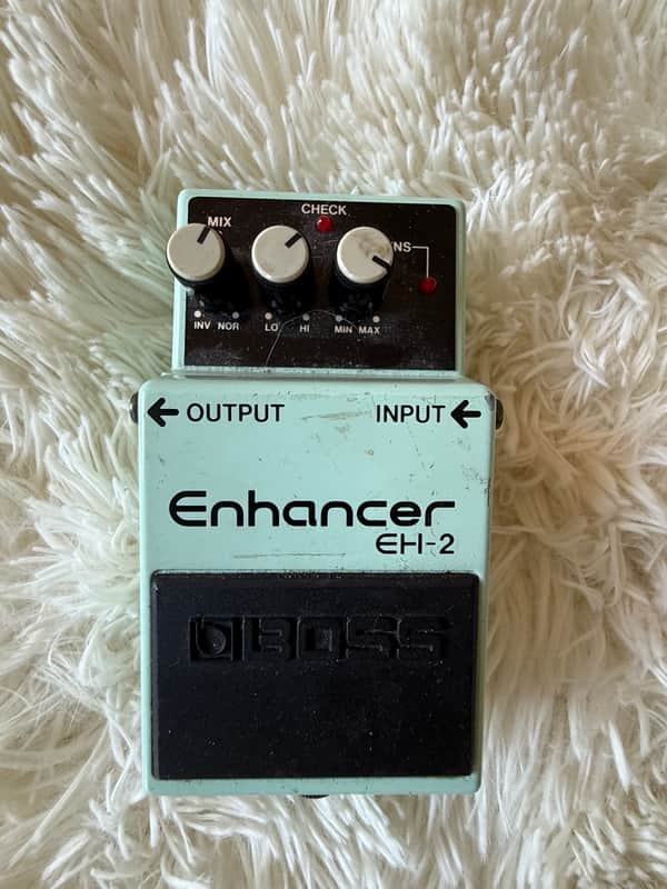 Boss EH-2 Enhancer (Silver Label) 1990 - 1998 - Light Blue image 1