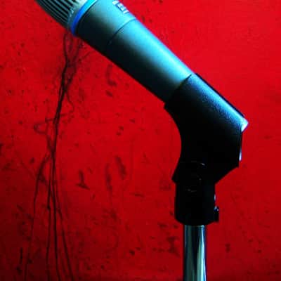 Vintage 1990's Shure BETA 57 Supercardioid Dynamic Microphone Low Z U.S.A w accessories SM57 SM58 Guns & Roses image 9