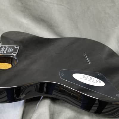 Schecter PT Standard Black Fade Burst Burl image 7
