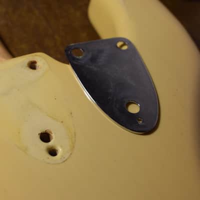 Fender Stratocaster Hardtail 1975 - See through blonde. Light Ash 3,6 kg image 20