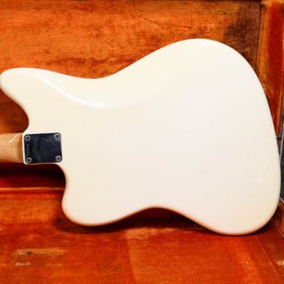 1964 Fender Jazzmaster - Olympic White with Matching Headstock - OHSC image 5