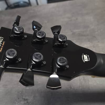 ESP Eclipse E-II QM AAA Quilt Top Custom Pickup LP Singlecut Guitar MIJ Japan See Through Black Cherry Sunburst image 5