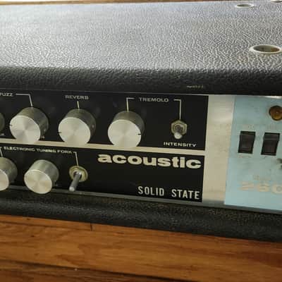Vintage Acoustic Model 260 Guitar Amplifier Amp Head image 3