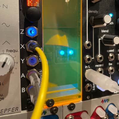 Lutz Media 4mm wide Eurorack Modular Plexi “Light” Panel / Voltage LED Display image 6