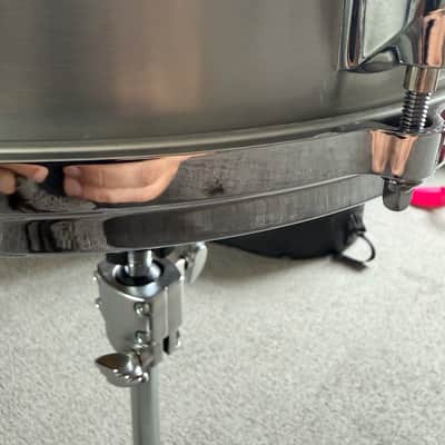 Yamaha RAS-1455 Recording Custom 5.5x14" Aluminum Snare Drum 2016 - Present - Silver/Chrome image 3