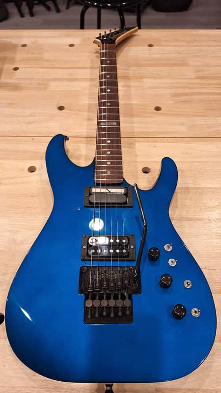 Vintage Kramer SUSTAINER with Upgrades 1989/1990 - Candy Blue image 1