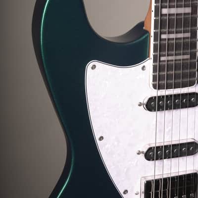 Guild Surfliner Deluxe Electric Guitar - Evergreen Metallic image 10