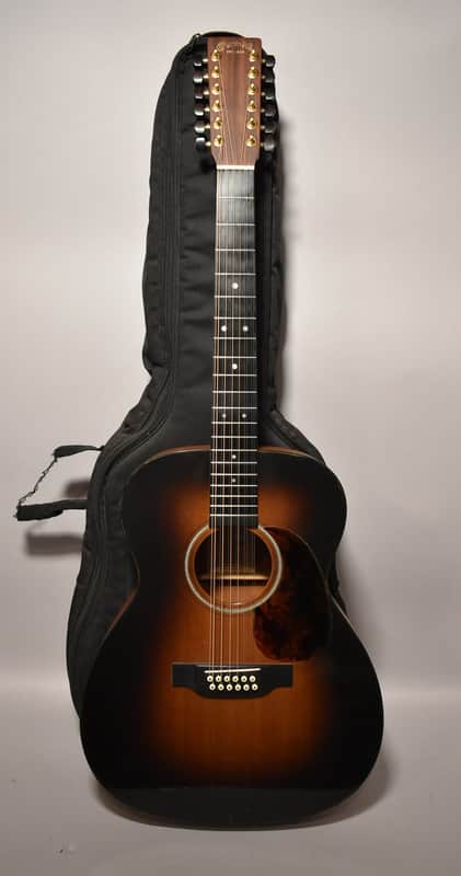2006 Martin J12-16GT Jumbo 12-String Electro-Acoustic Sunburst w/Gig Bag image 1