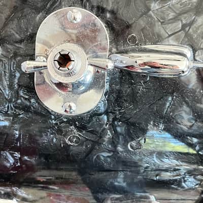 Slingerland Shells 1962 - Black marine pearl image 5
