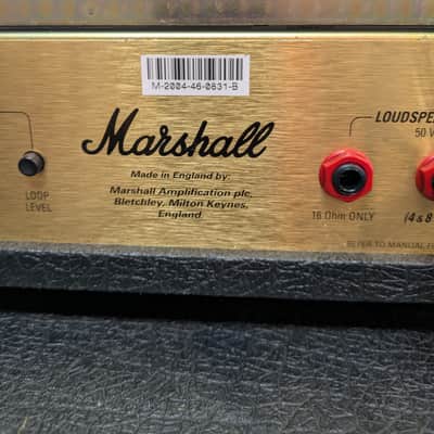 Marshall JCM 2000 DSL 100 Dual Super Lead 2-Channel 100-Watt 4x12" Guitar Amp Half Stack 2000s - Black image 6