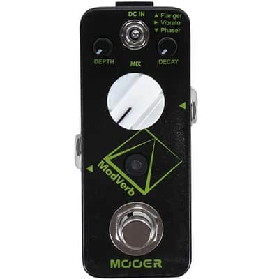 Mooer Modverb Digital Reverb with 3 modulation types Flanger, Vibrato, Phaser,price included tax from CN to USA image 6