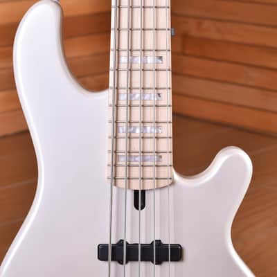 Lakland Skyline 55-02 Custom White Pearl image 6