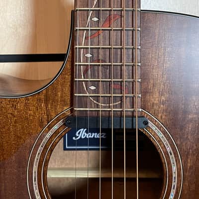 Ibanez AE295L-LGS Natural Low Gloss Lefthand Acoustic Guitar image 3