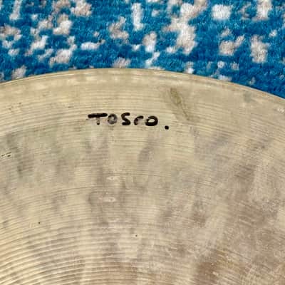 15” VINTAGE TOSCO Hihats 1104g 1179g image 9