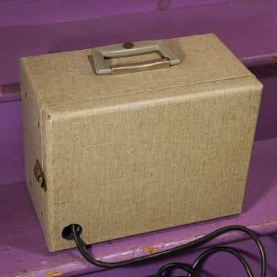 1950s Newcomb M-9 Small Tube Amp Combo (VIDEO! Fresh Service) image 5