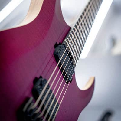 Schecter John Browne Signature Tao-6 2022 - Present - Satin Trans Purple image 4