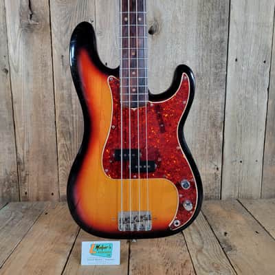 Fender Precision Bass 1963 Refin w/ New Modern HSC - Sunburst image 1