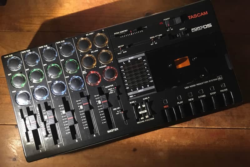 TASCAM Porta 05 Multitrack Cassette Recorder 1990s - Black image 1