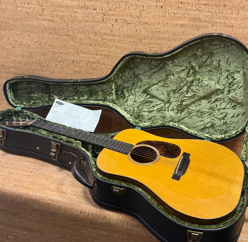 Pre-War Guitars Co. Dreadnought D-18 2026 - Aged Natural image 1