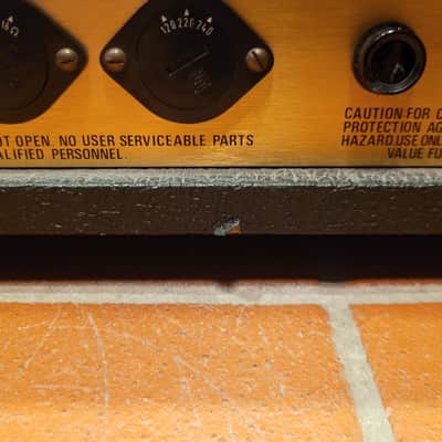 Marshall JCM 800 2204 (1981) – Early Production – Master Model 50W Mk II Lead – Vertical Inputs – All Original, Pro Serviced image 17