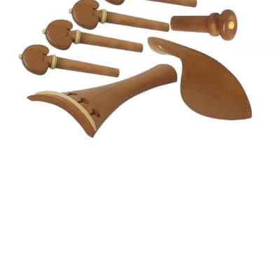 New OEM 4/4 Violin Accesories Bundle Kit 2024 - Brown Maple image 3