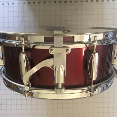 Tama 14 x 5.5” snare 2000s - Wine + new snare head image 5