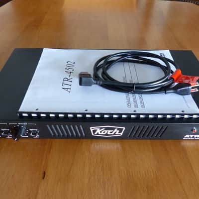 Koch ATR-4502 90W Stereo Rack-Mounted Guitar Power Amp Black