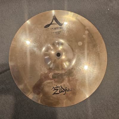 Zildjian 13" A Custom Hi-Hat Cymbal (Top) image 1