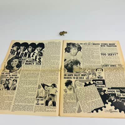Vox Teen Beat Newspaper (Vol. II, No. 2) 1967 image 9
