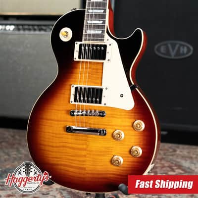 Epiphone 1959 Les Paul Standard Reissue Electric Guitar - Washed Bourbon Burst with Hardshell Case