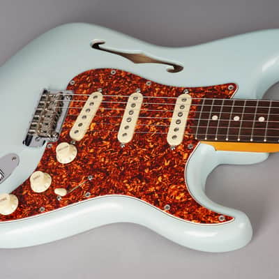 Fender American Professional II Thinline Stratocaster - 2024 - Daphne Blue image 15