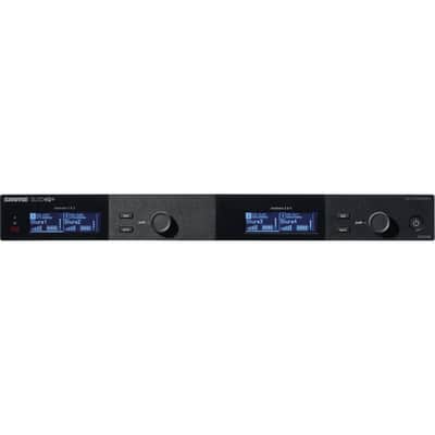 Shure SLXD4QDAN+ Quad Wireless Receiver with Dante - G57 Band image 1